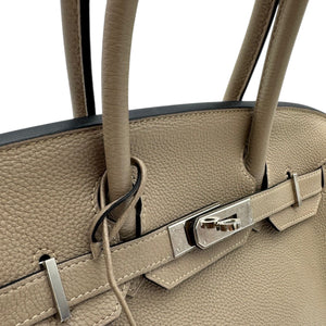 Hermès Birkin 30 Gris Tourelle Togo Palladium