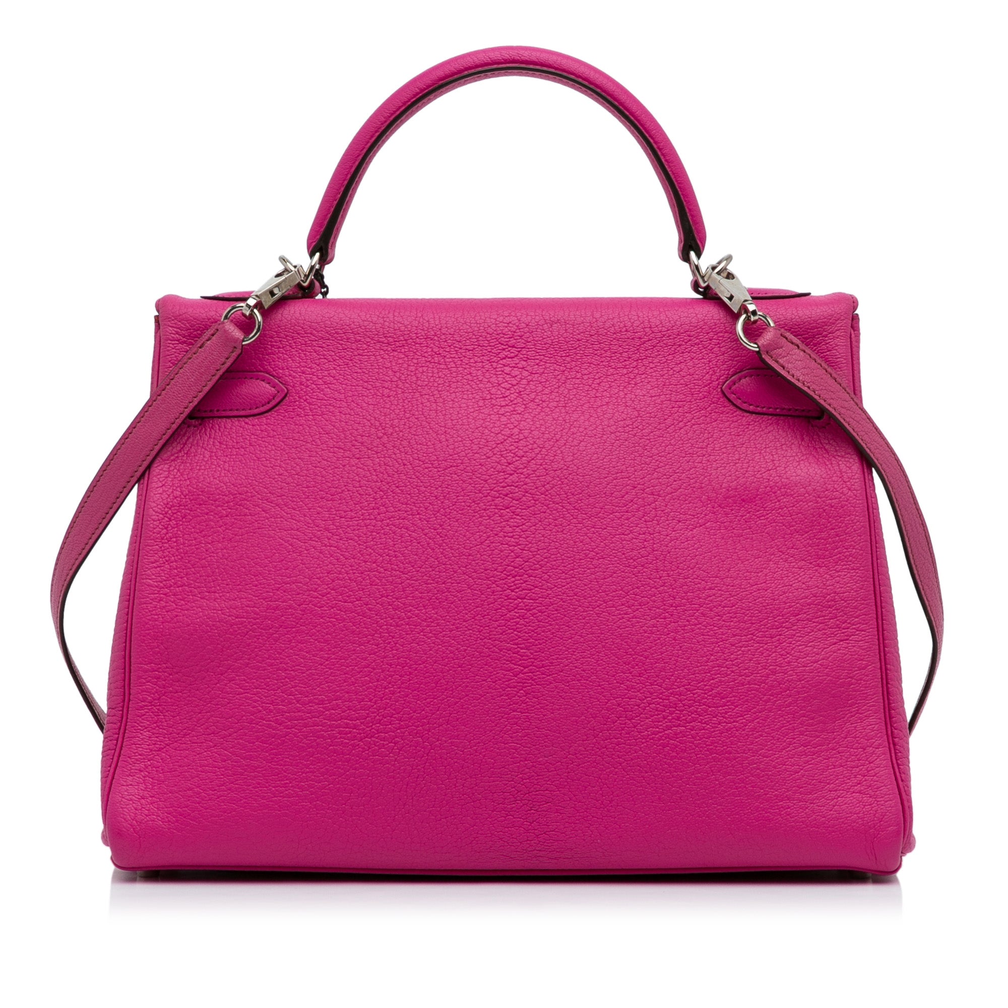 Hermès Kelly Retourne 32 Pink Togo Palladium