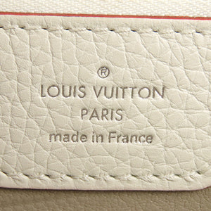 Louis Vuitton Capucines MM White Taurillon