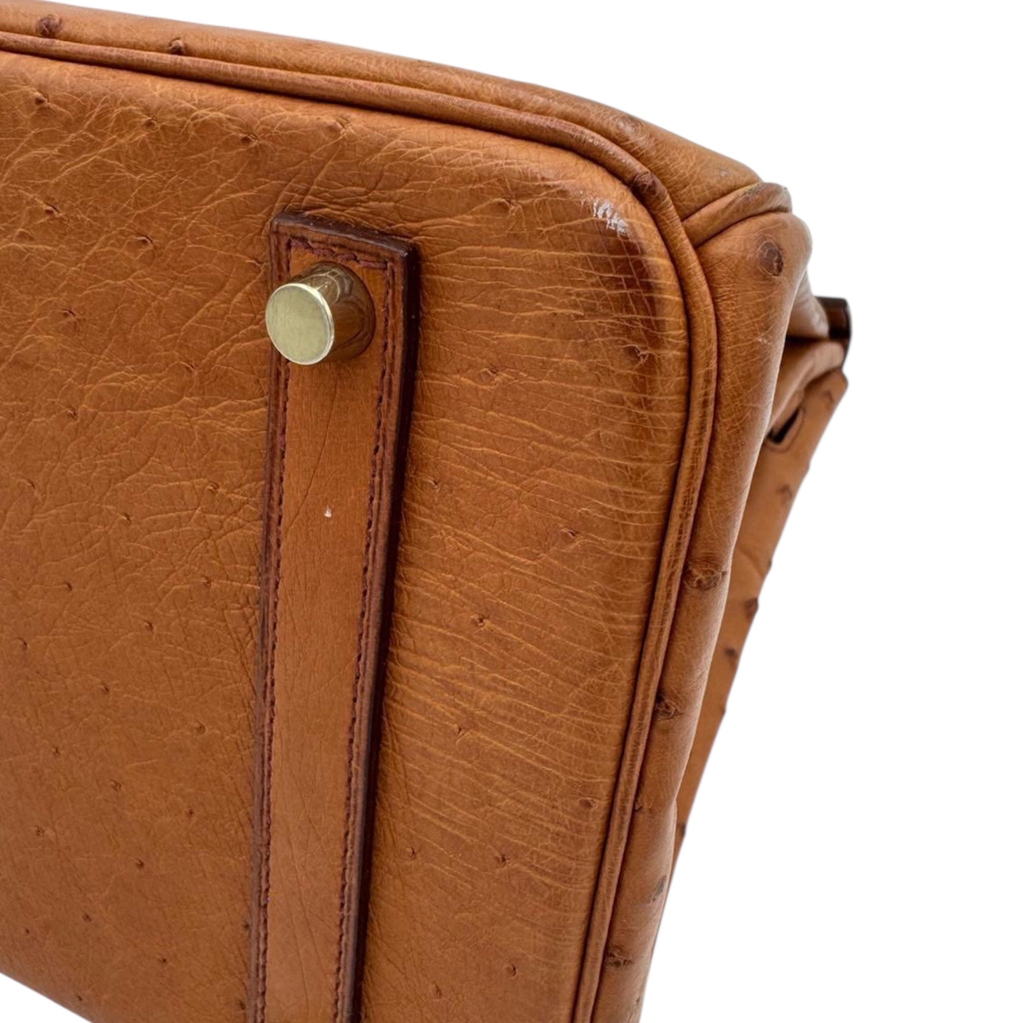 Hermès Birkin 30 Olive Vert Ostrich Palladium