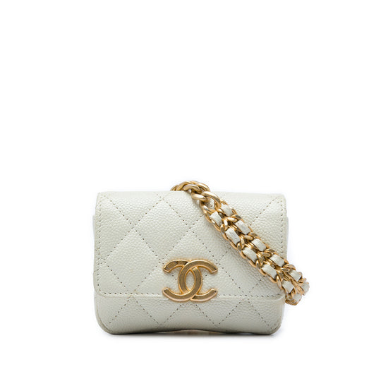 Chanel Melody White Caviar