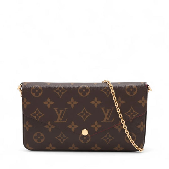 Louis Vuitton Pochette Felicie Brown Monogram Canvas