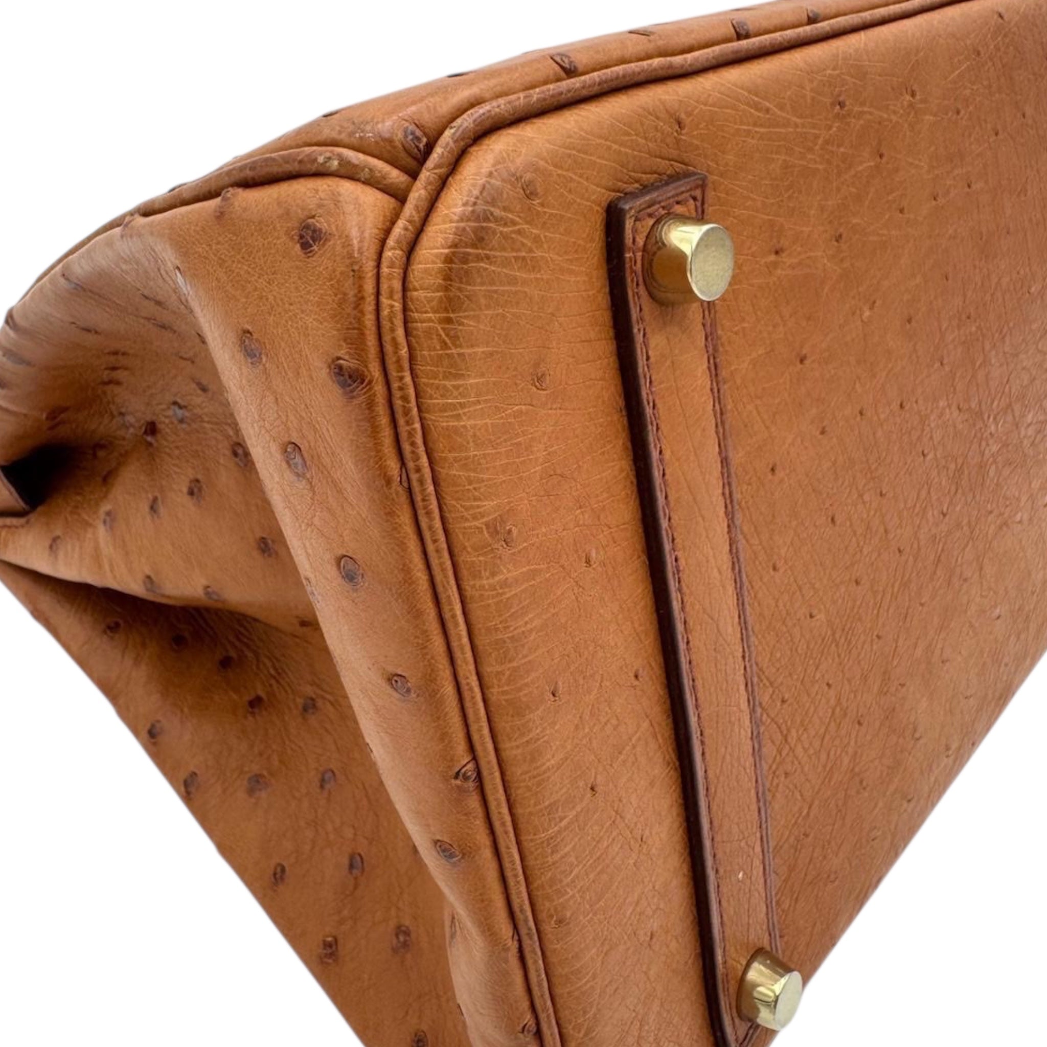 Hermès Birkin 30 Olive Vert Ostrich Palladium