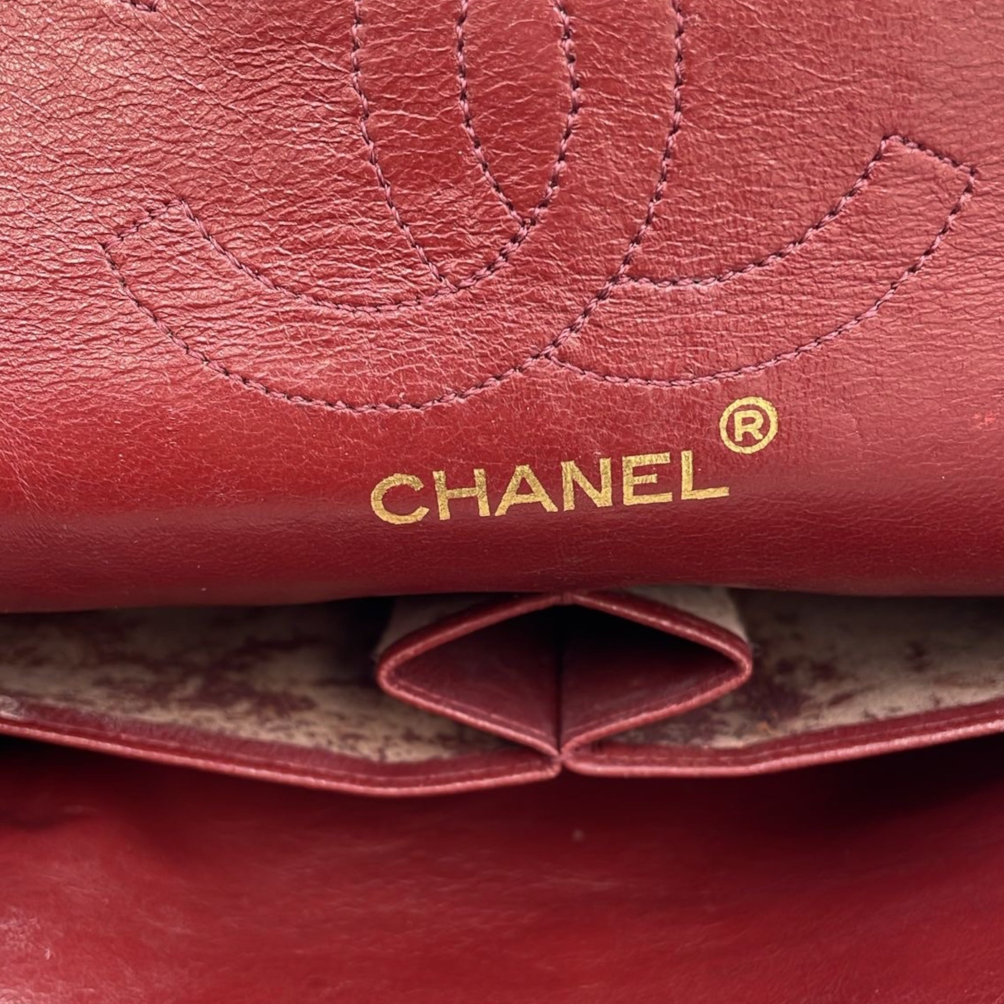 Chanel Classic Double Flap Small Blue Lambskin Gold