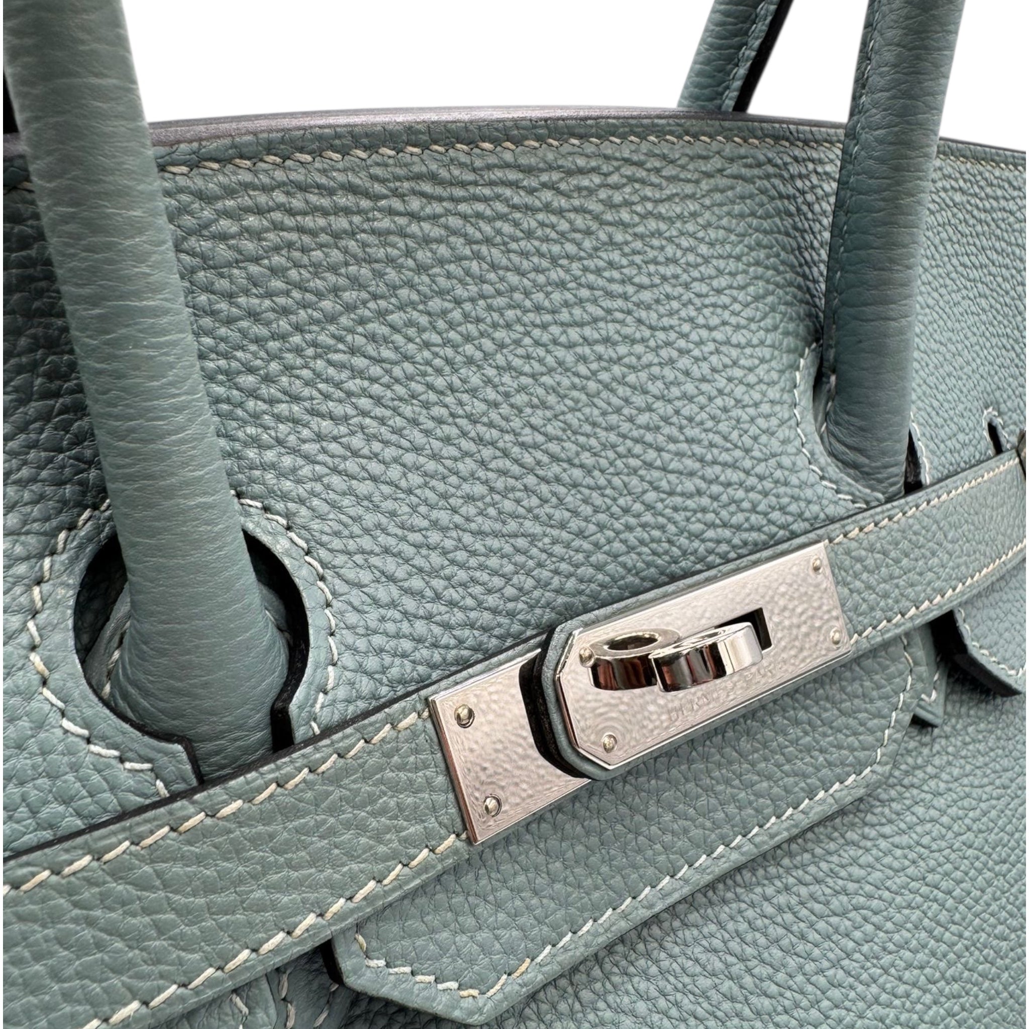 Hermès Birkin 35 Togo Bleu Lin Palladium