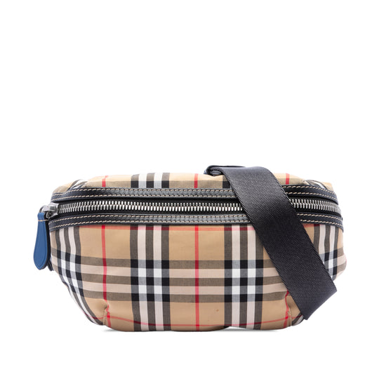 Burberry Sonny Belt Bag Beige Nylon