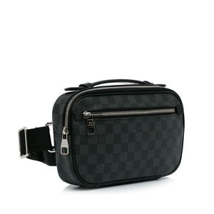 Louis Vuitton Ambler Black Damier Graphite Canvas