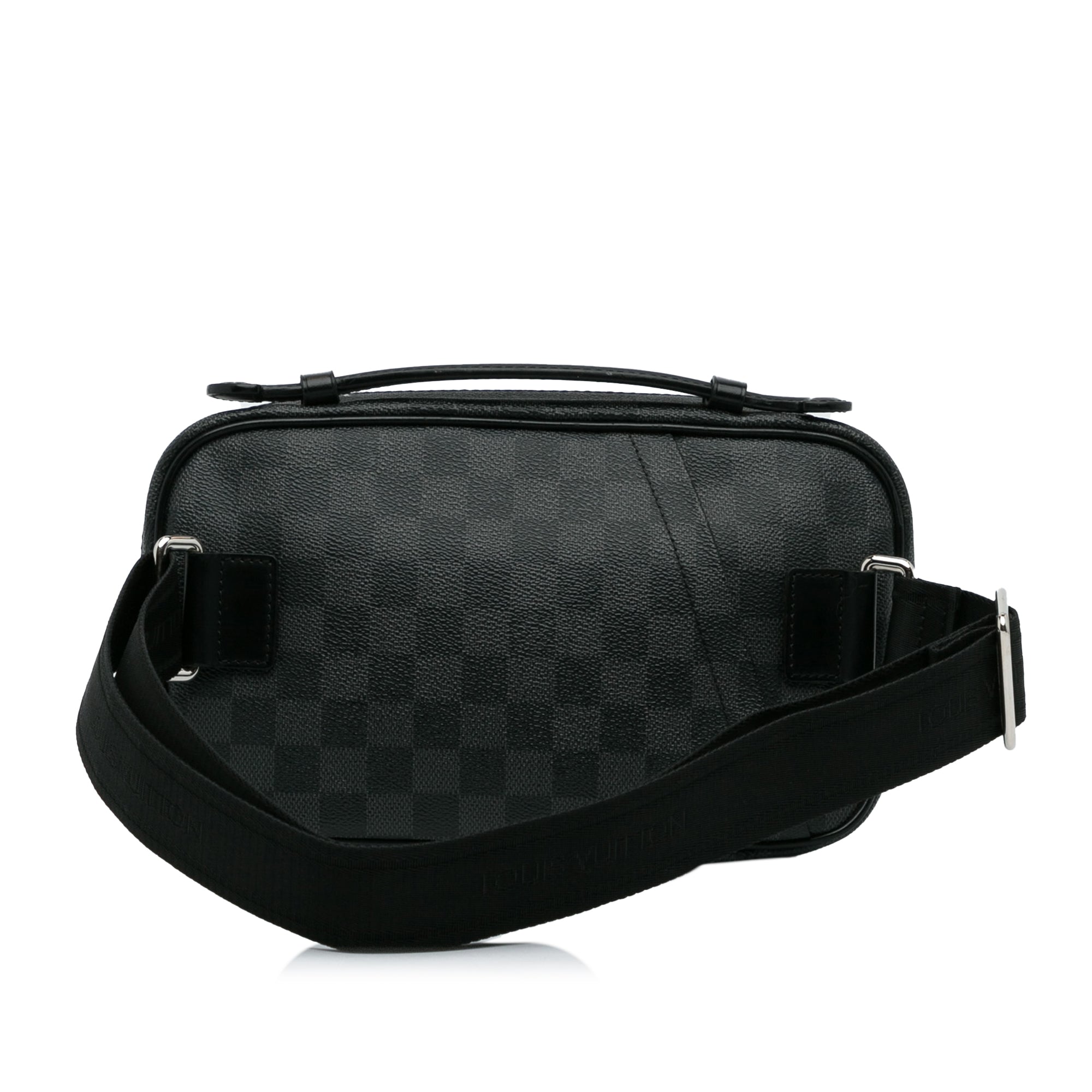 Louis Vuitton Ambler Black Damier Graphite Canvas