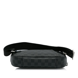 Louis Vuitton Ambler Black Damier Graphite Canvas