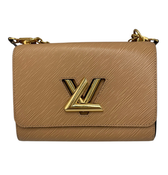 Louis Vuitton Twist MM Beige Epi Gold