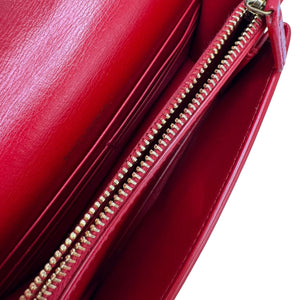 Yves Saint Laurent Kate Small Red Calfskin