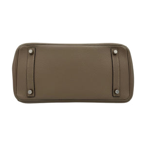 Hermès Birkin 30 Gris Tourelle Togo Palladium
