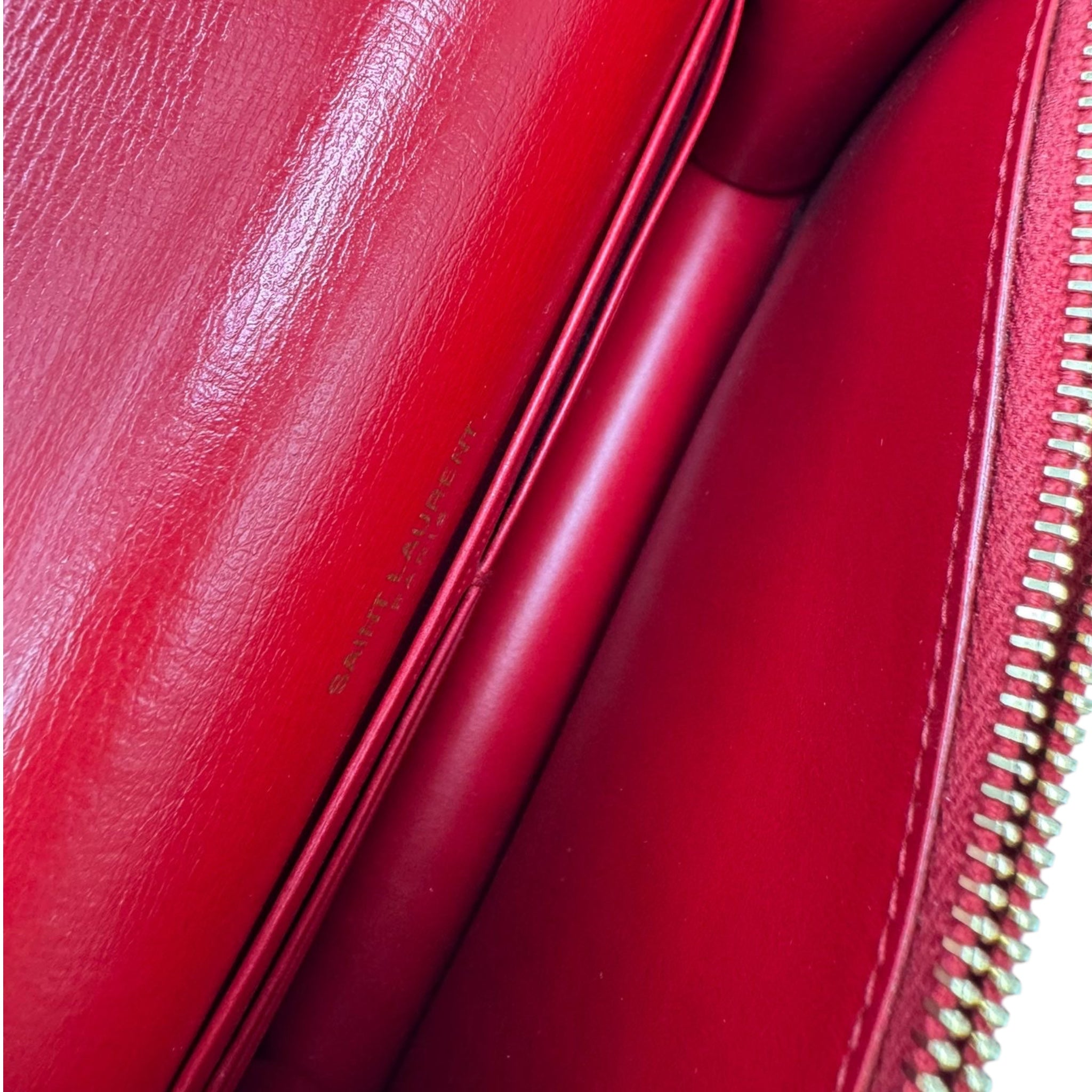 Yves Saint Laurent Kate Small Red Calfskin