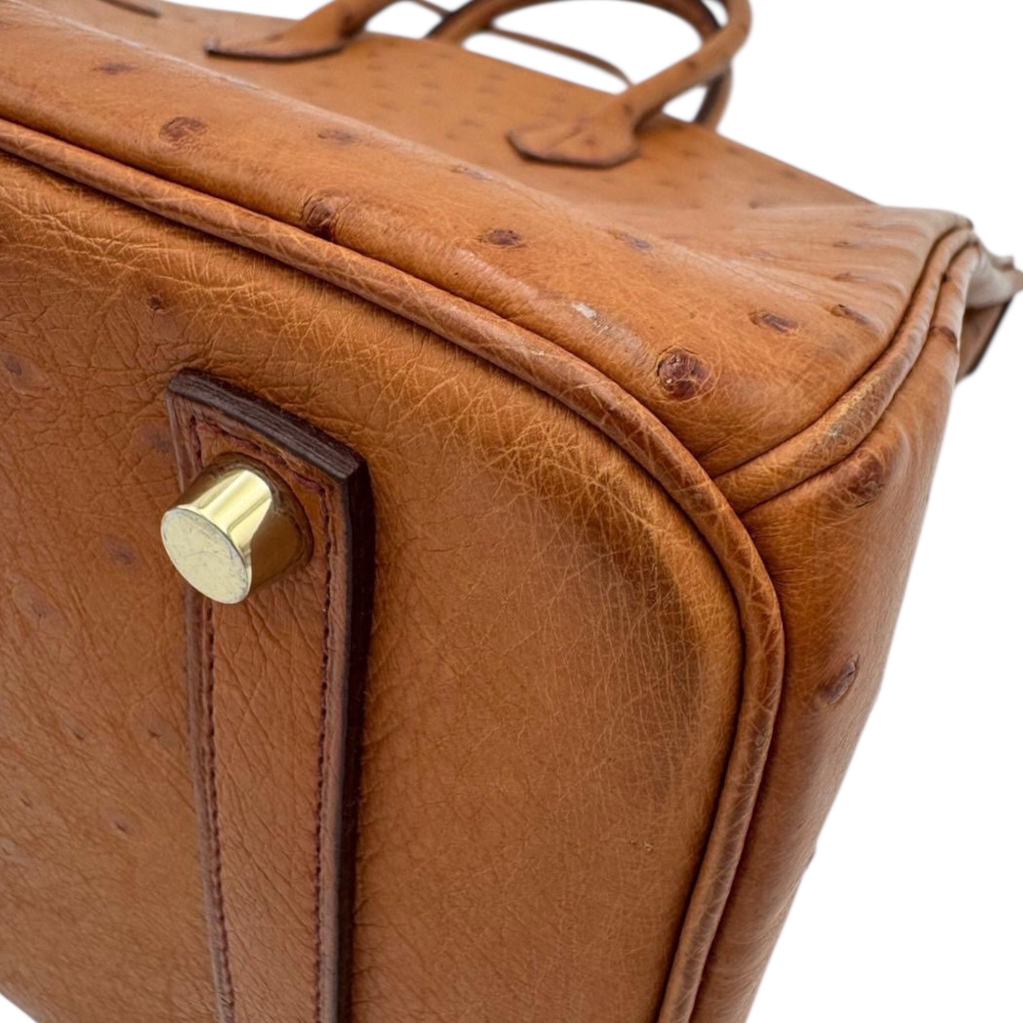 Hermès Birkin 30 Olive Vert Ostrich Palladium