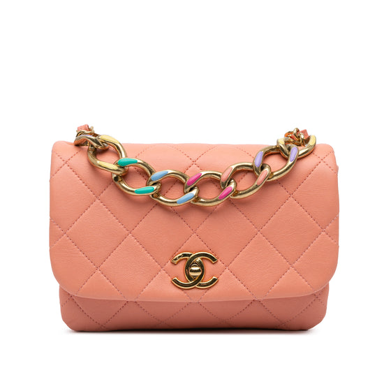 Chanel Classic Flap Small Pink Lambskin