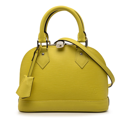Louis Vuitton Alma BB Yellow Epi