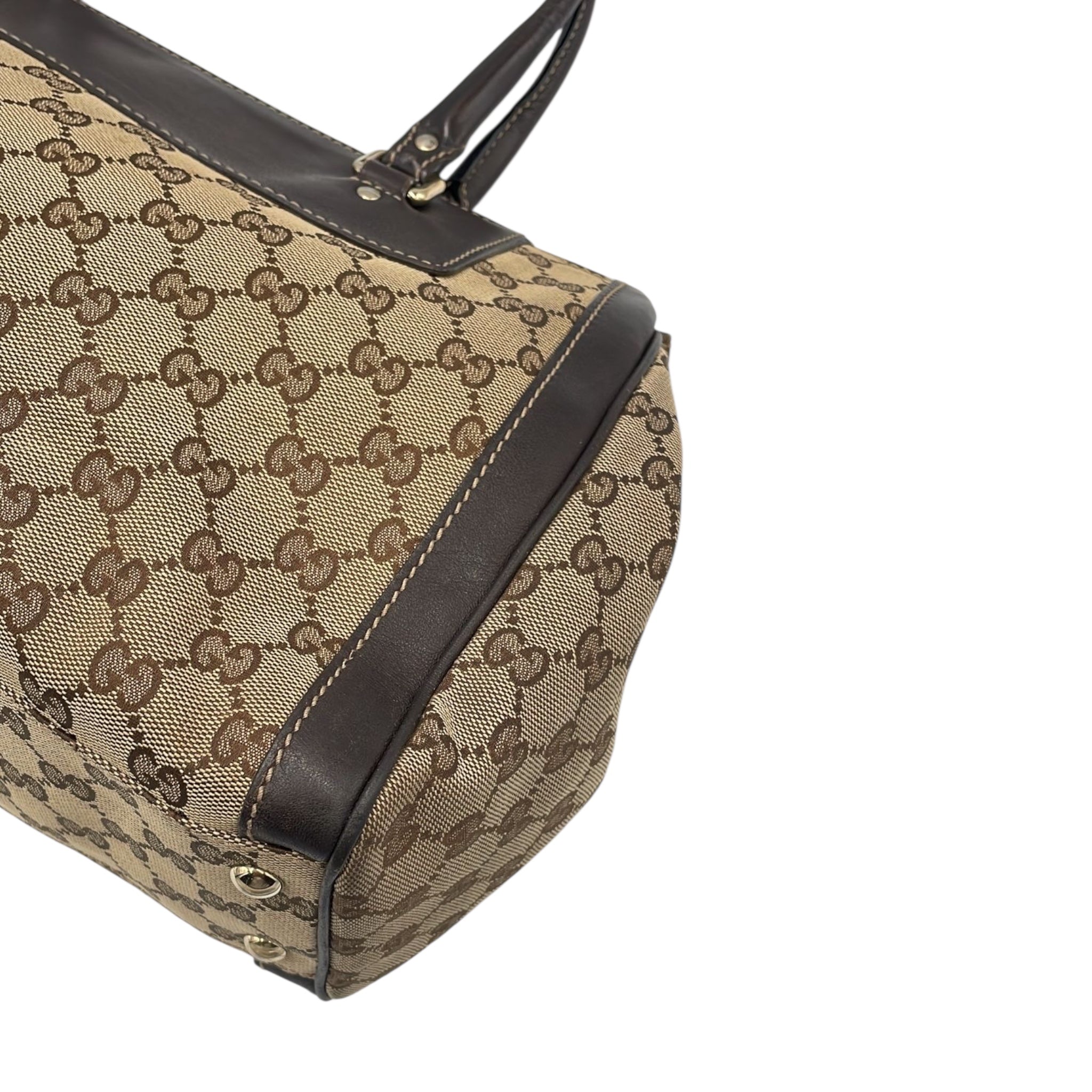 Gucci trophy Tote GG canvas