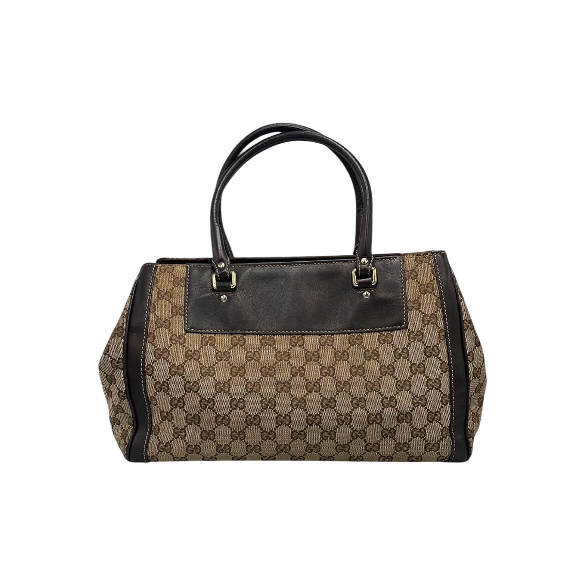 Gucci trophy Tote GG canvas