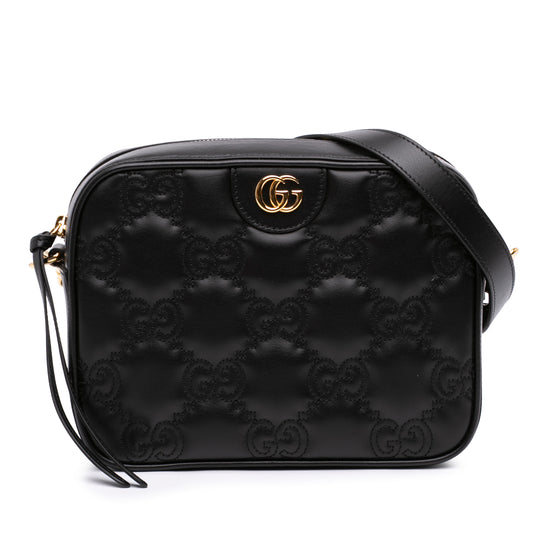 Gucci GG Matelasse Small Black Calfskin
