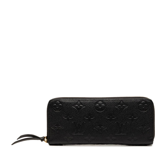 Louis Vuitton Clemence Black Monogram Empreinte