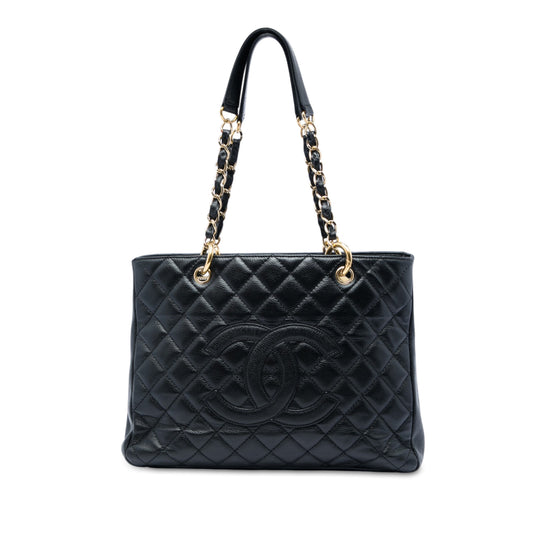 Chanel Grand Shopping Tote Black Caviar