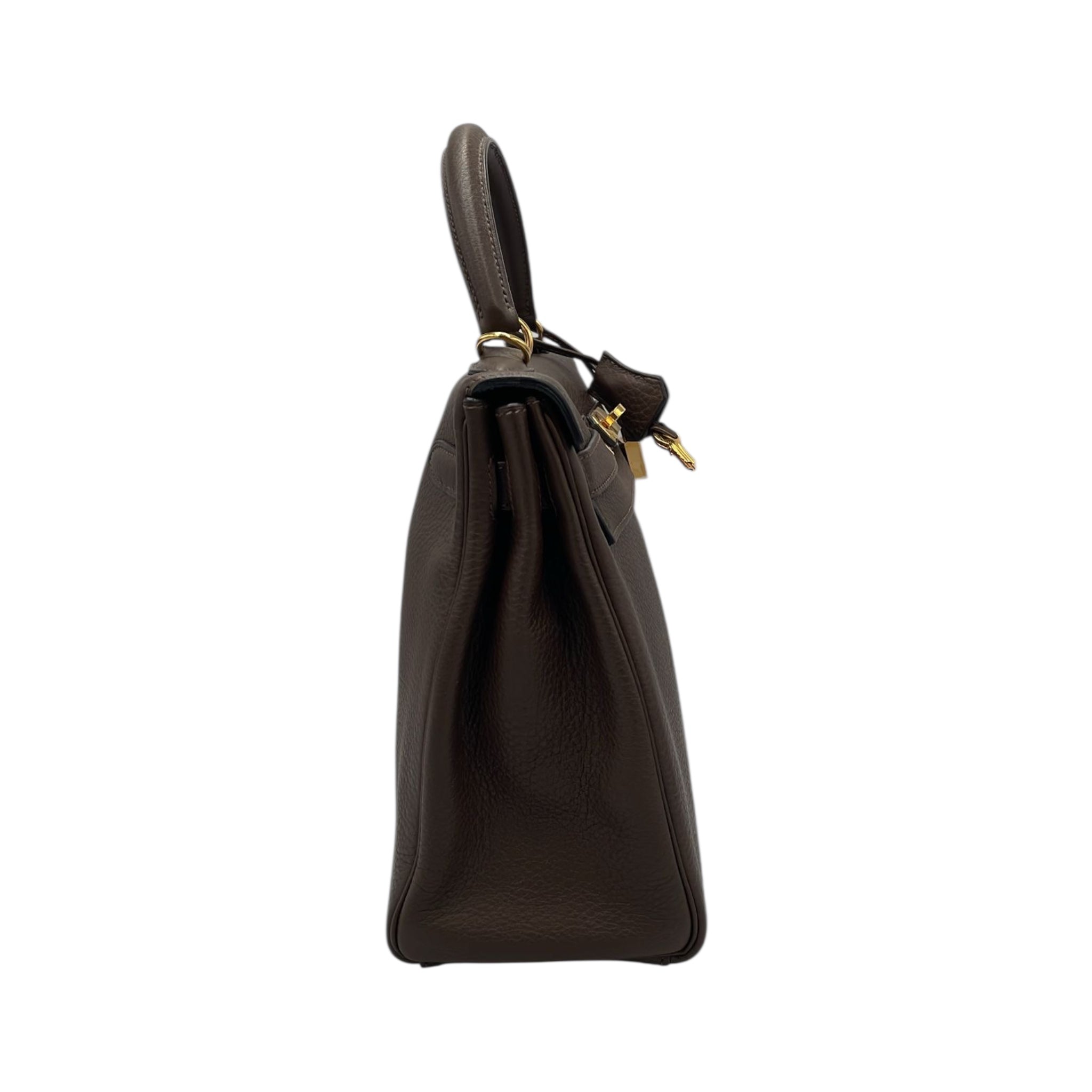 Hermès Kelly 30 Brown Togo Gold