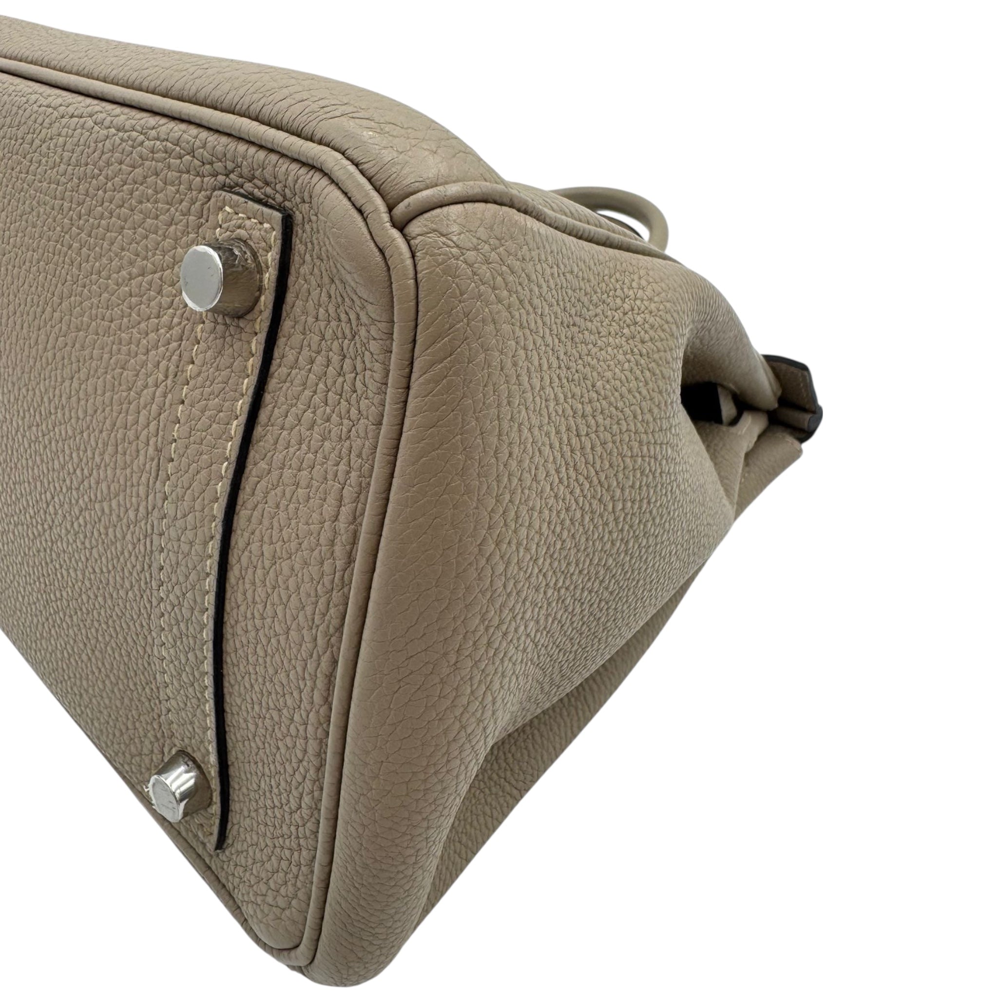 Hermès Birkin 30 Gris Tourelle Togo Palladium