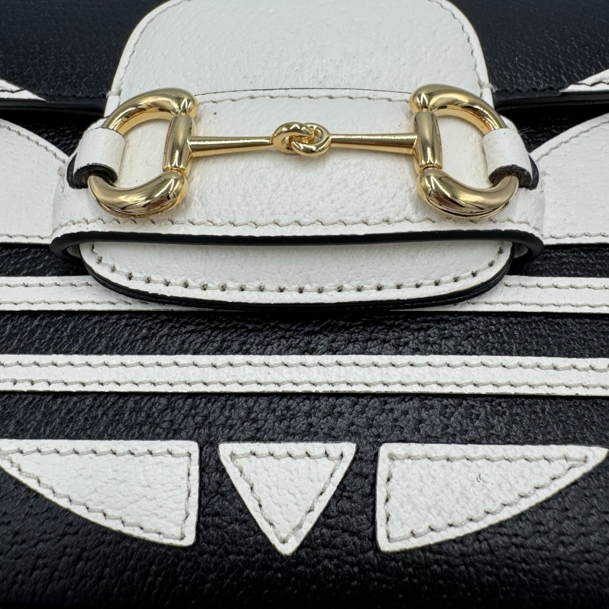 Gucci x Adidas Handbag Mini Brown Canvas