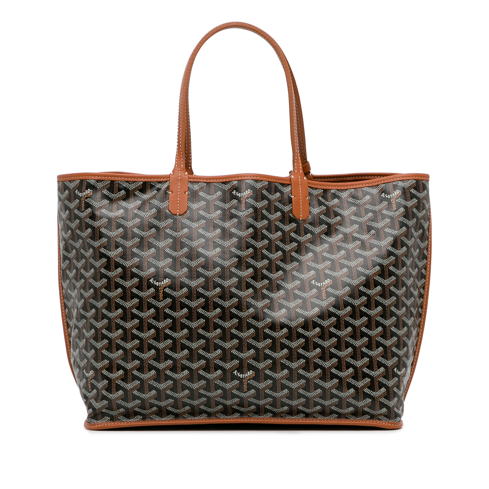 Goyard Goyardine Reversible Anjou PM Black Canvas