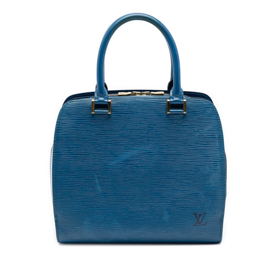 Louis Vuitton Pont Neuf PM Blue Epi Leather