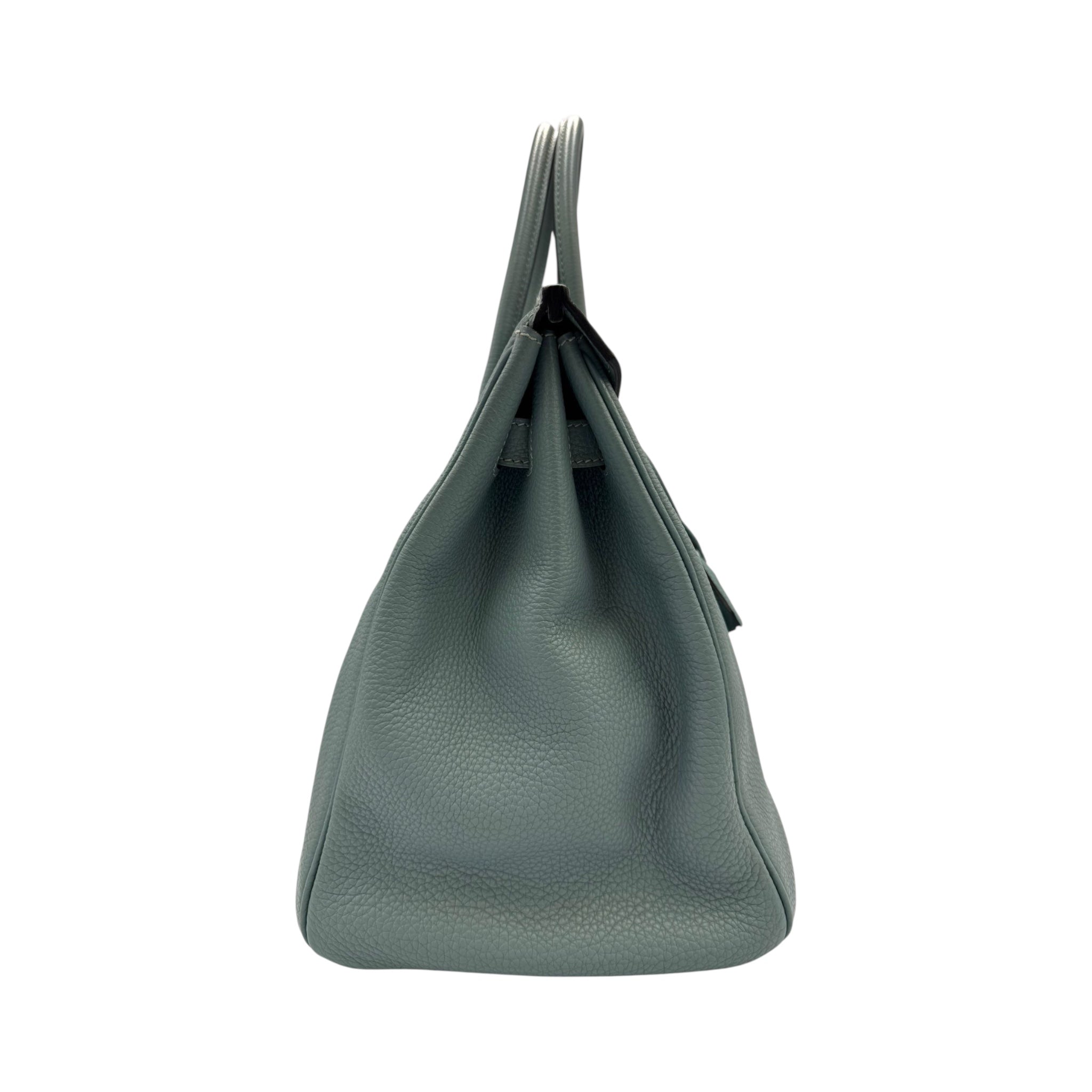 Hermès Birkin 35 Togo Bleu Lin Palladium