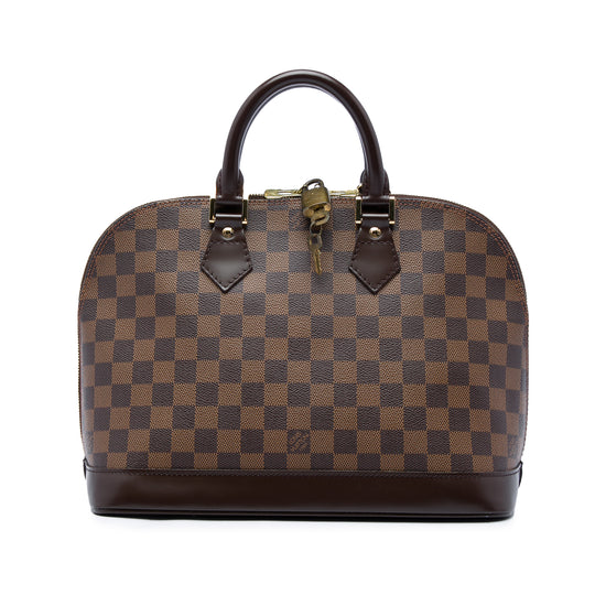 Louis Vuitton Alma MM Damier Ebene Canvas