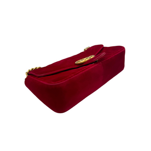 Gucci Marmont Small Red Velvet