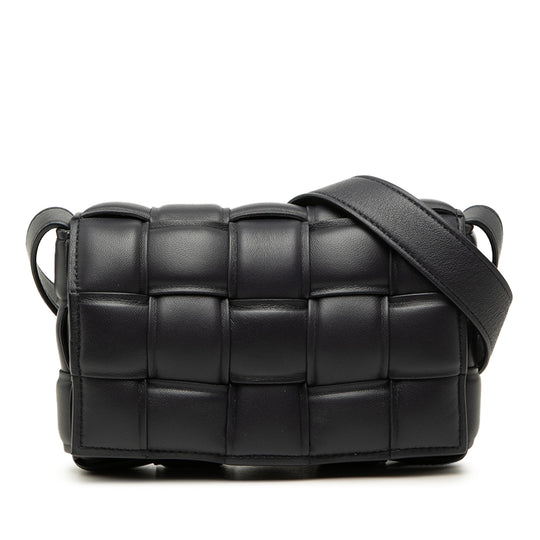 Bottega Veneta Padded Cassette Small Black Nappa Leather