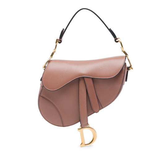 Dior Saddle Mini Brown Calfskin