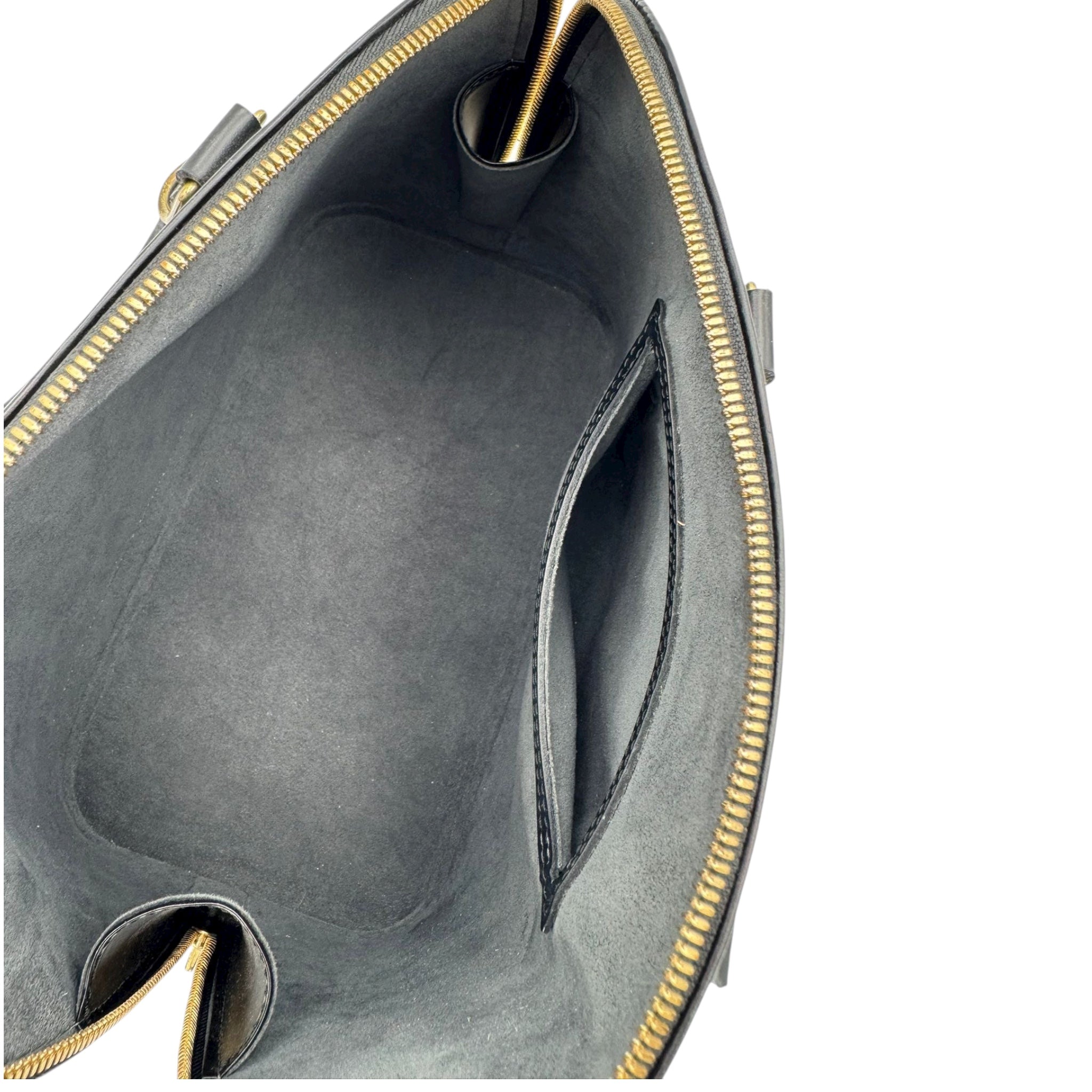 Louis Vuitton Alma PM Black Epi