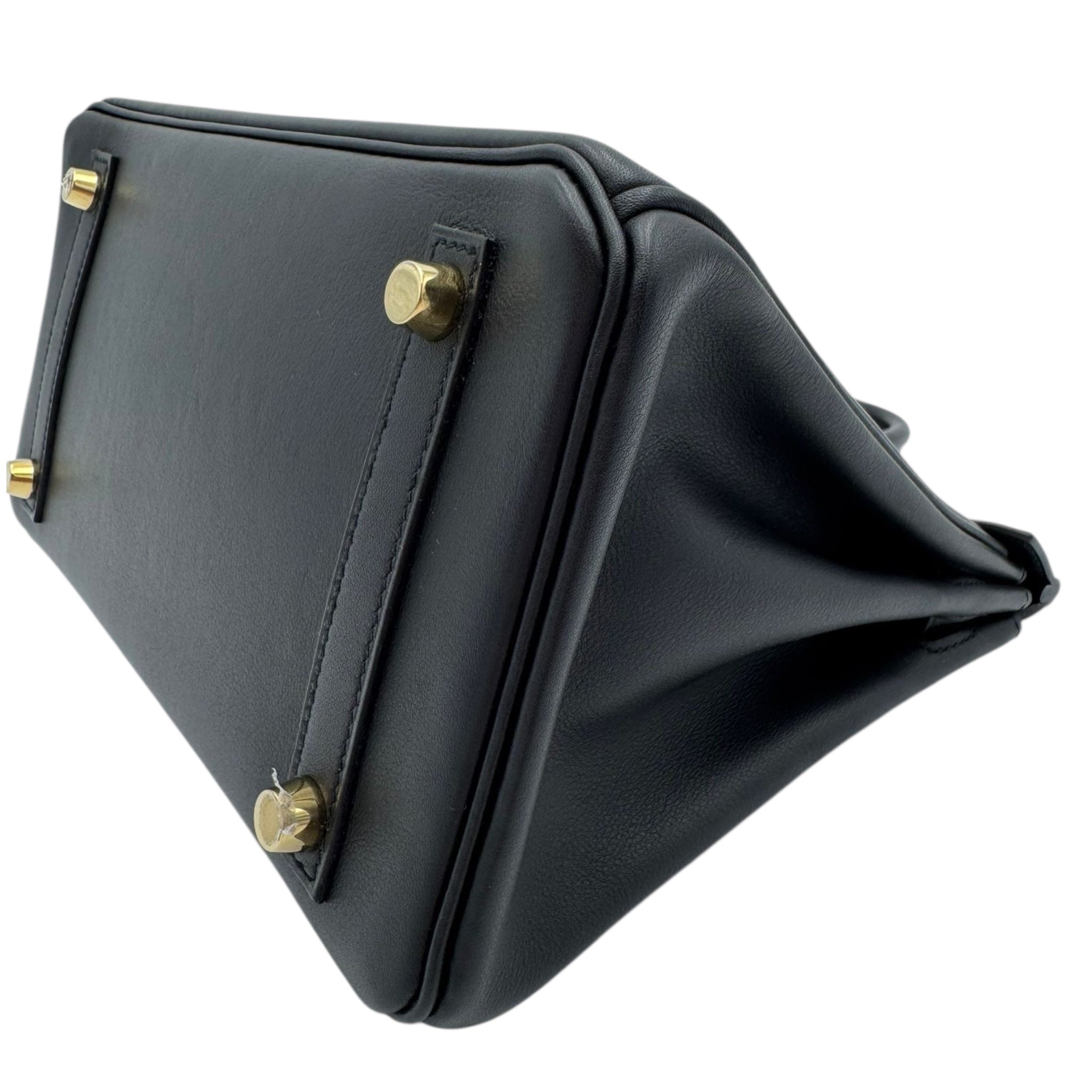 Hermès Birkin 25 Black Swift Gold