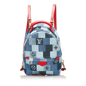 Louis Vuitton Palm Springs Patchwork Denim Monogram  Limited Edition