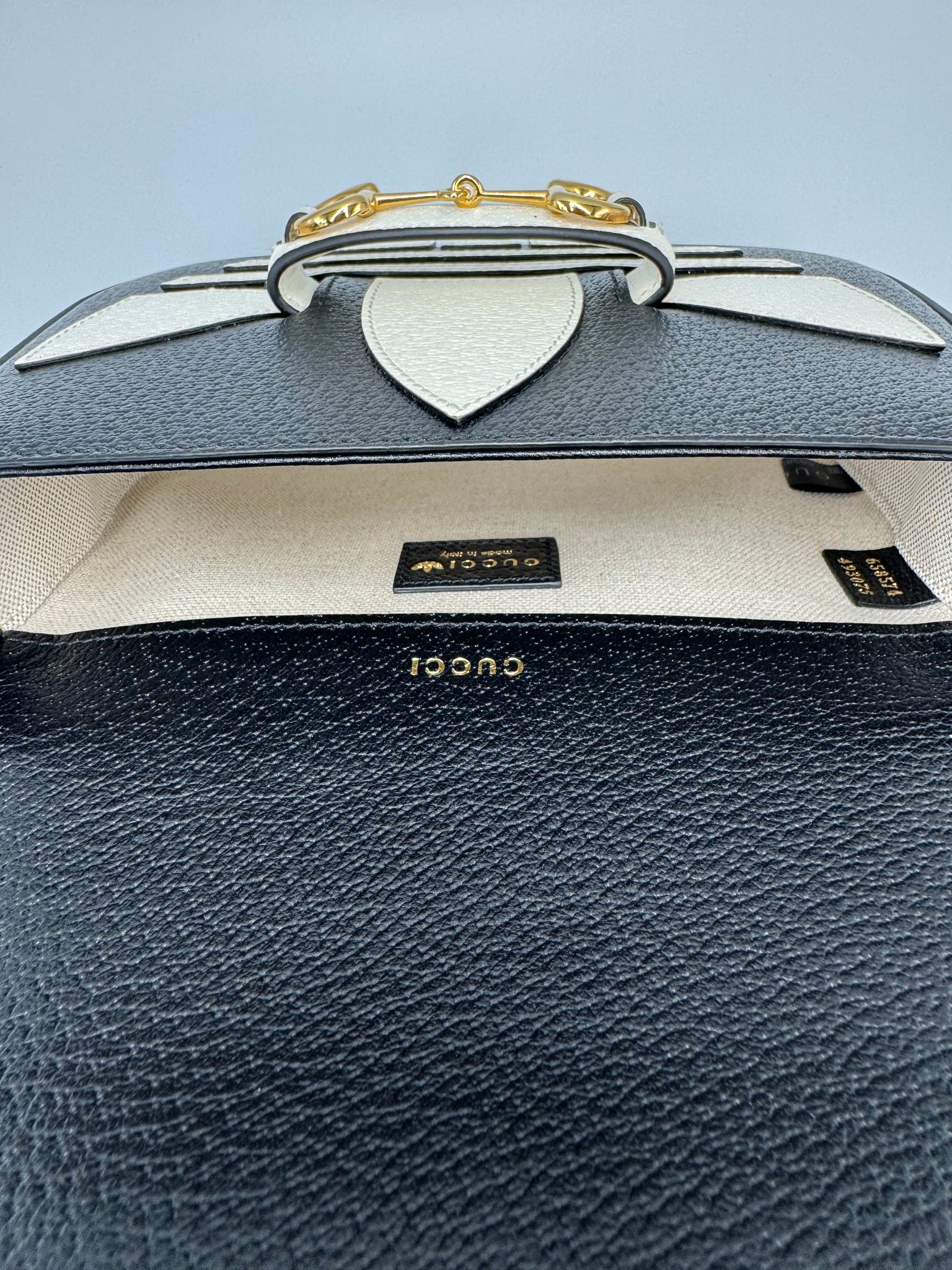 Gucci x Adidas Handbag Mini Brown Canvas