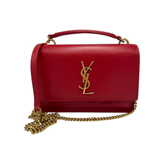 Yves Saint Laurent Kate Small Red Calfskin