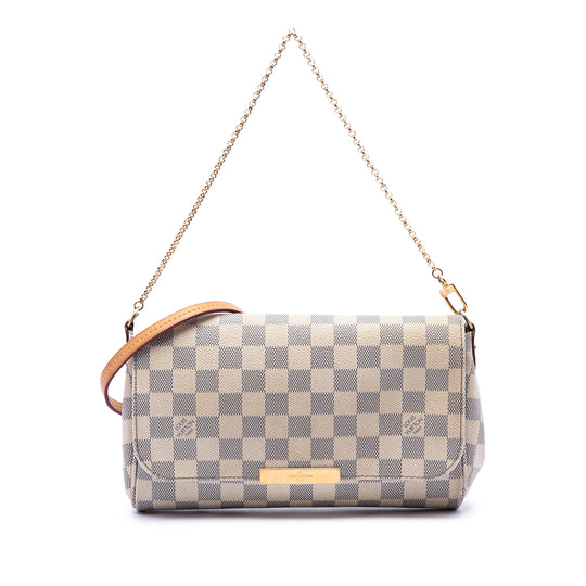 Louis Vuitton Favorite MM Damier Azur Canvas