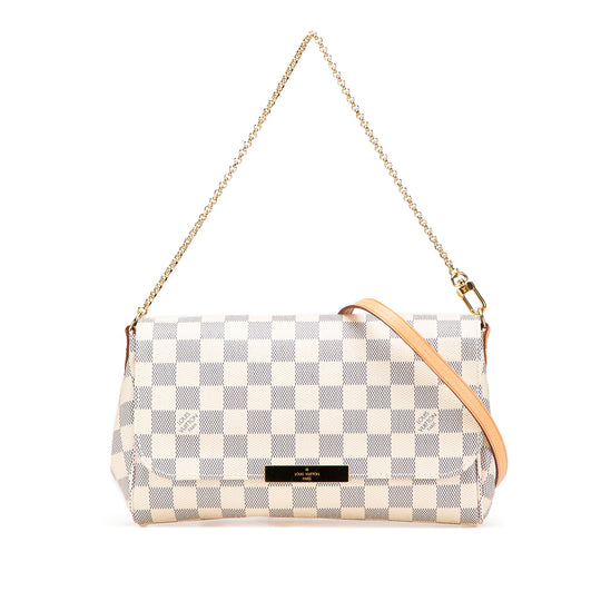 Louis Vuitton Favorite MM Damier Azur Canvas