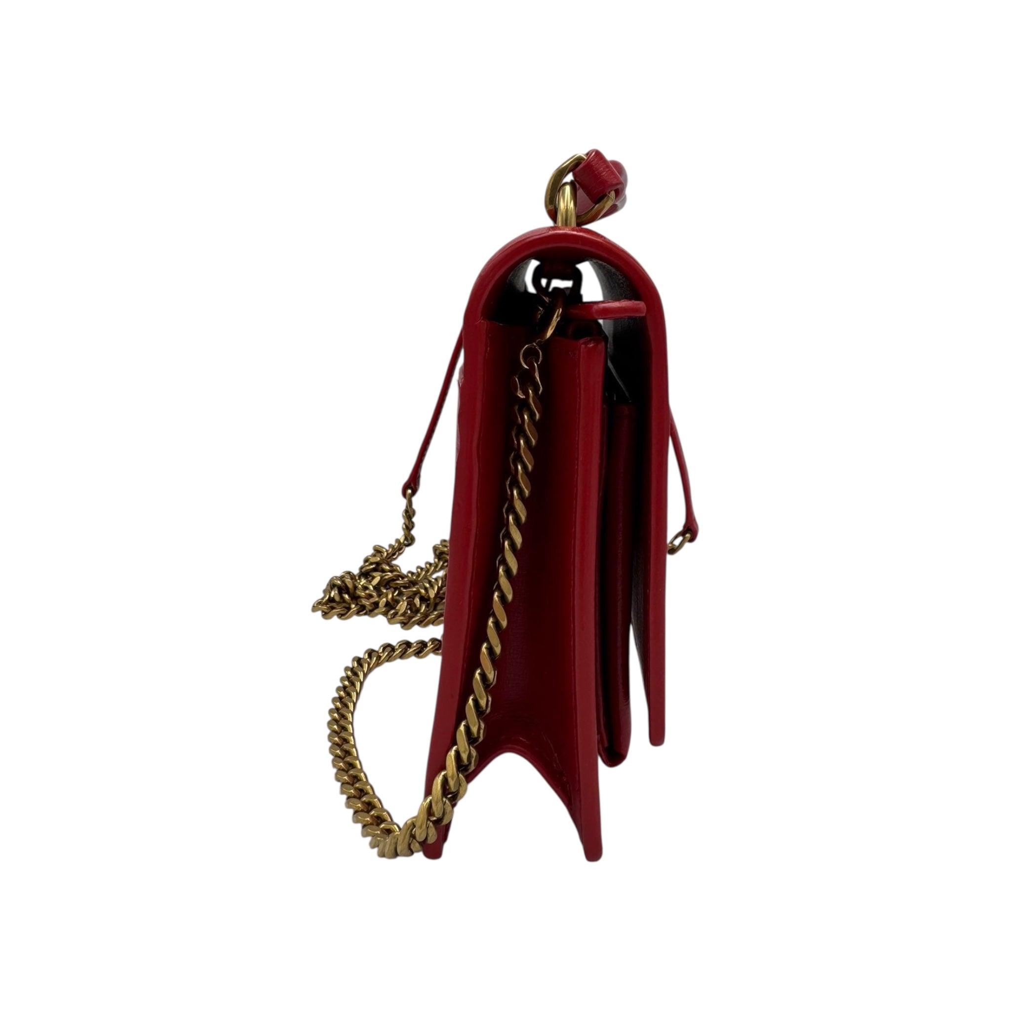 Yves Saint Laurent Kate Small Red Calfskin