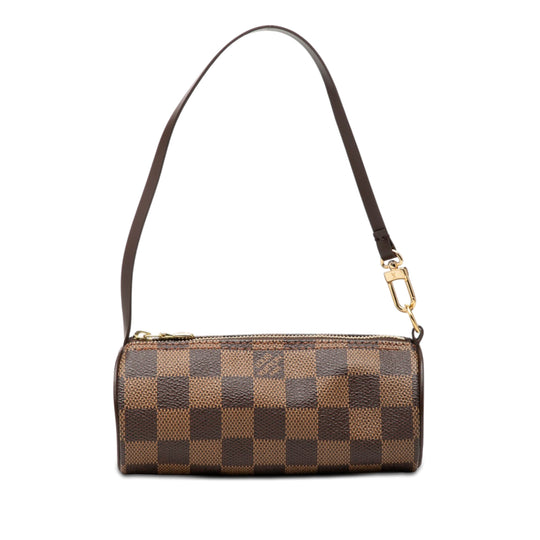 Louis Vuitton Papillon Pochette Damier Ebene Canvas