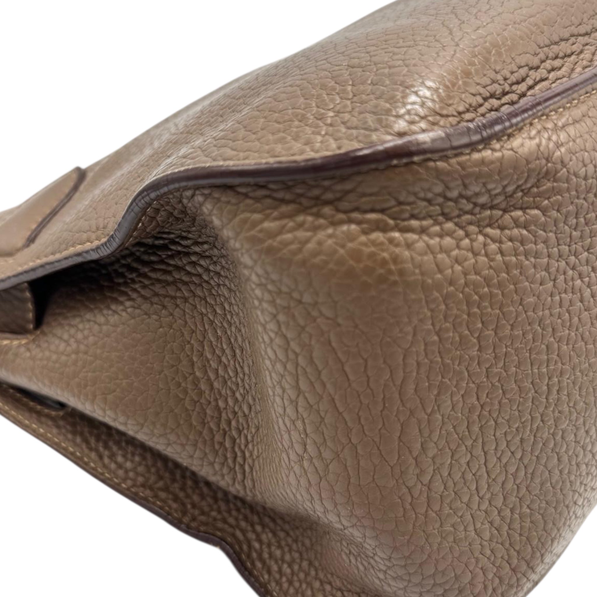 Hermès Jypsiere 34 Gray Clemence Palladium