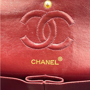 Chanel Classic Double Flap Small Marine Blue Lambskin Gold