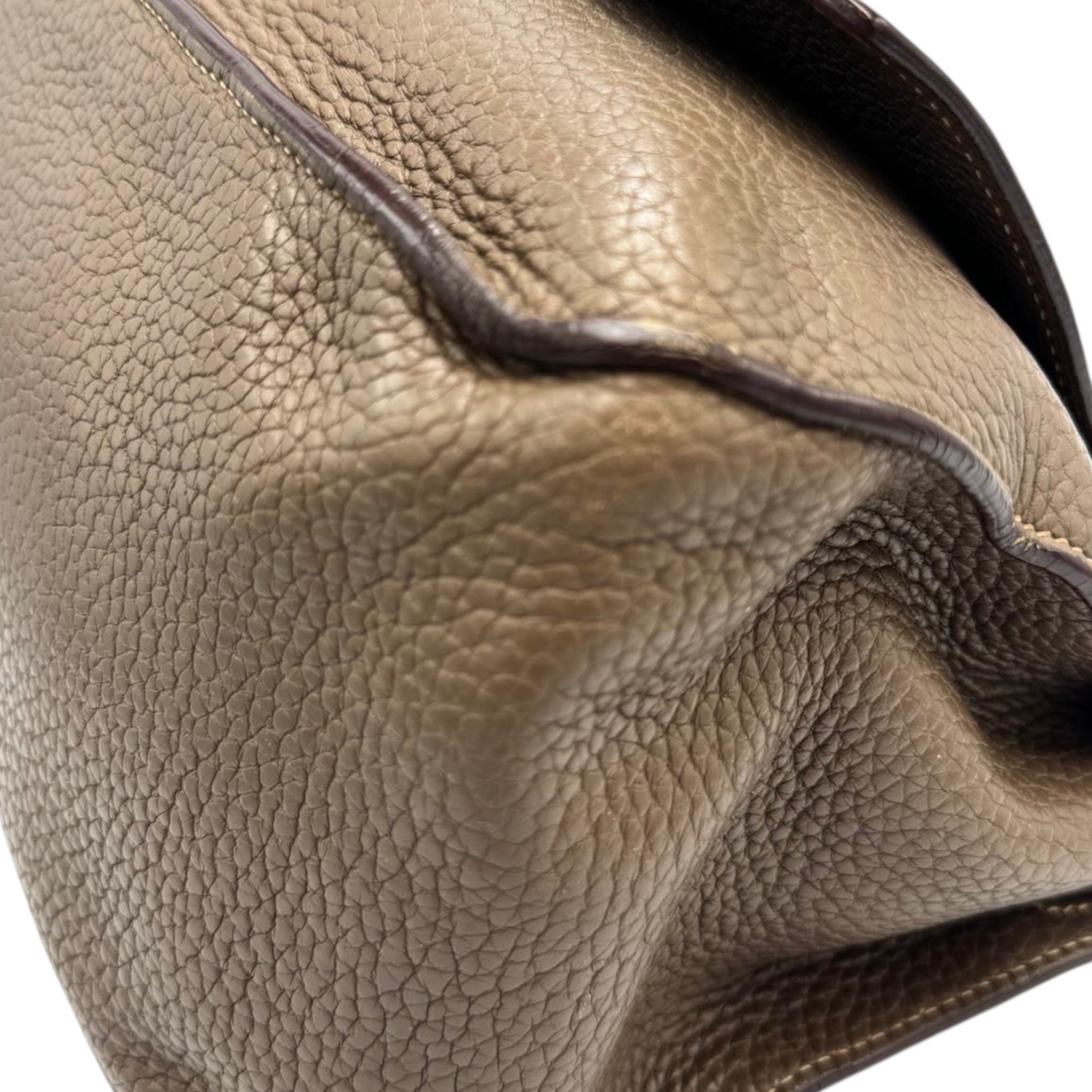 Hermès Jypsiere 34 Gray Clemence Palladium