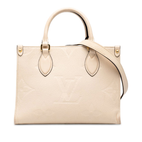 Louis Vuitton OnTheGo PM Beige Empreinte