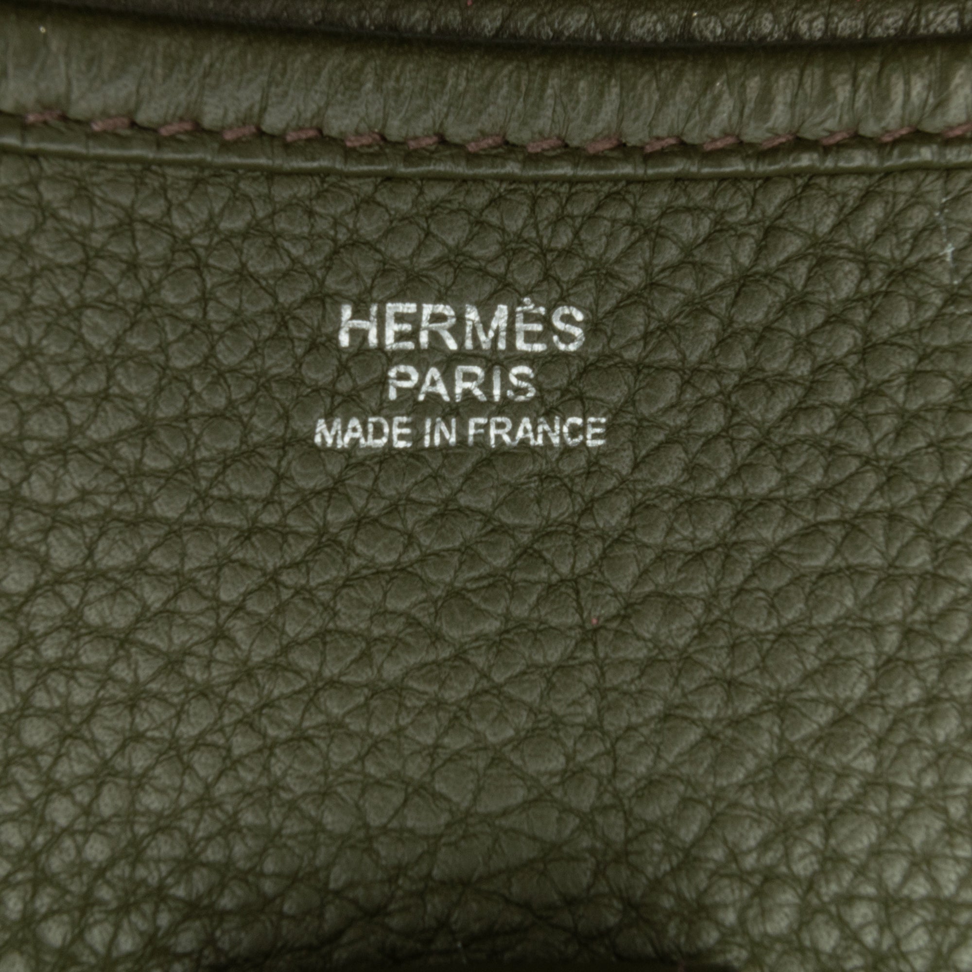 Hermès Evelyne III GM Green Clemence