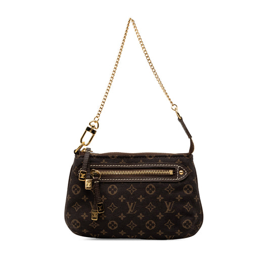 Louis Vuitton Mini Pochette Accessoires Mini Lin Canvas